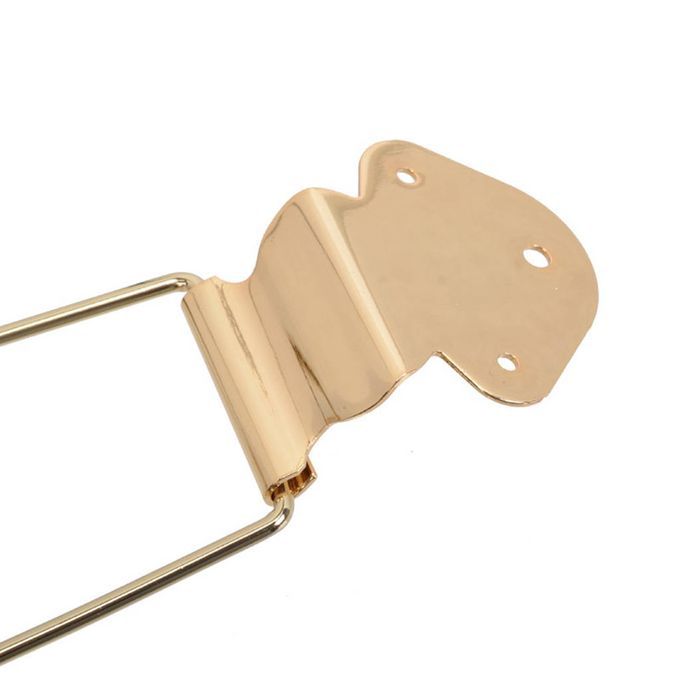 Hollow Semi-hollow Jazz Guitar Tailpiece Birdge For Guitar Golden