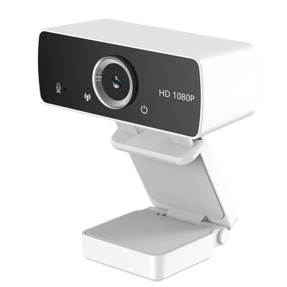 1080P Full High Definition Webcam USB Web Cam Noise Reduction Micophone Mini Computer PC Laptop Camera for Video Conference Live Streaming Chat Online Teaching