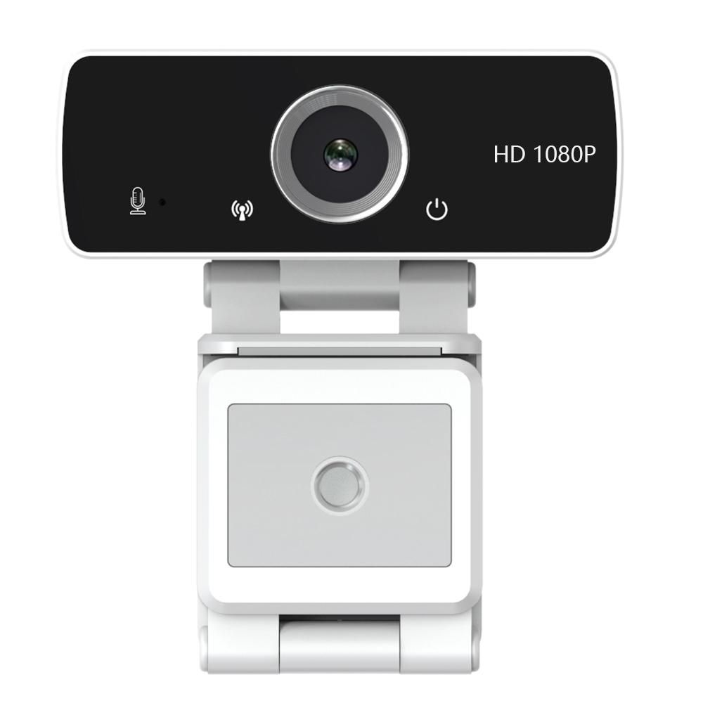 1080P Full High Definition Webcam USB Web Cam Noise Reduction Micophone Mini Computer PC Laptop Camera for Video Conference Live Streaming Chat Online Teaching