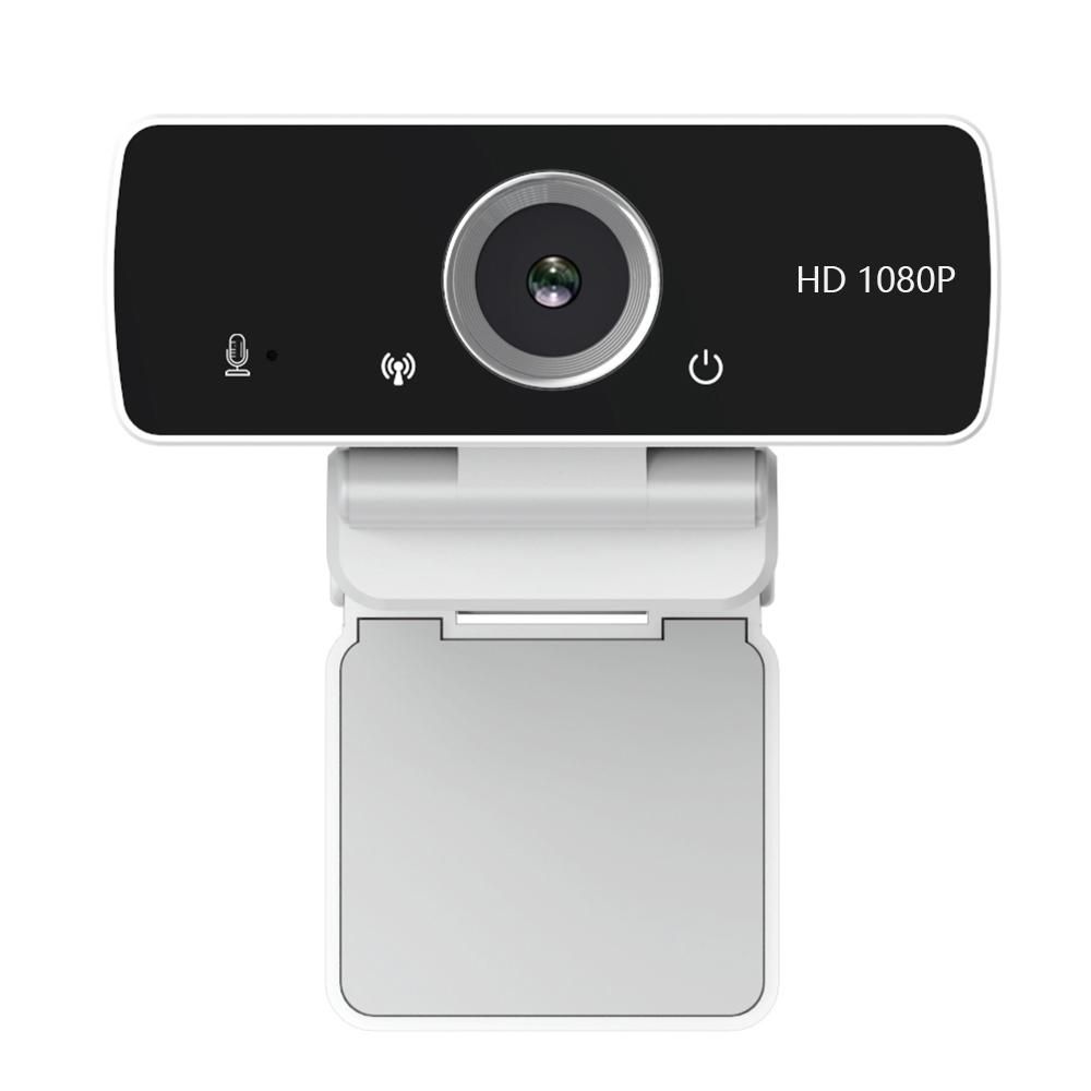 1080P Full High Definition Webcam USB Web Cam Noise Reduction Micophone Mini Computer PC Laptop Camera for Video Conference Live Streaming Chat Online Teaching