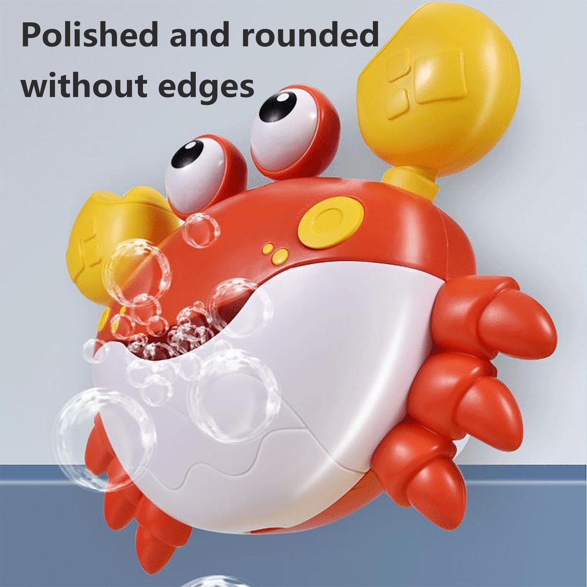 Suction Cup Bubble Machine Bubbles Musical Electric Bubble for Boys Red