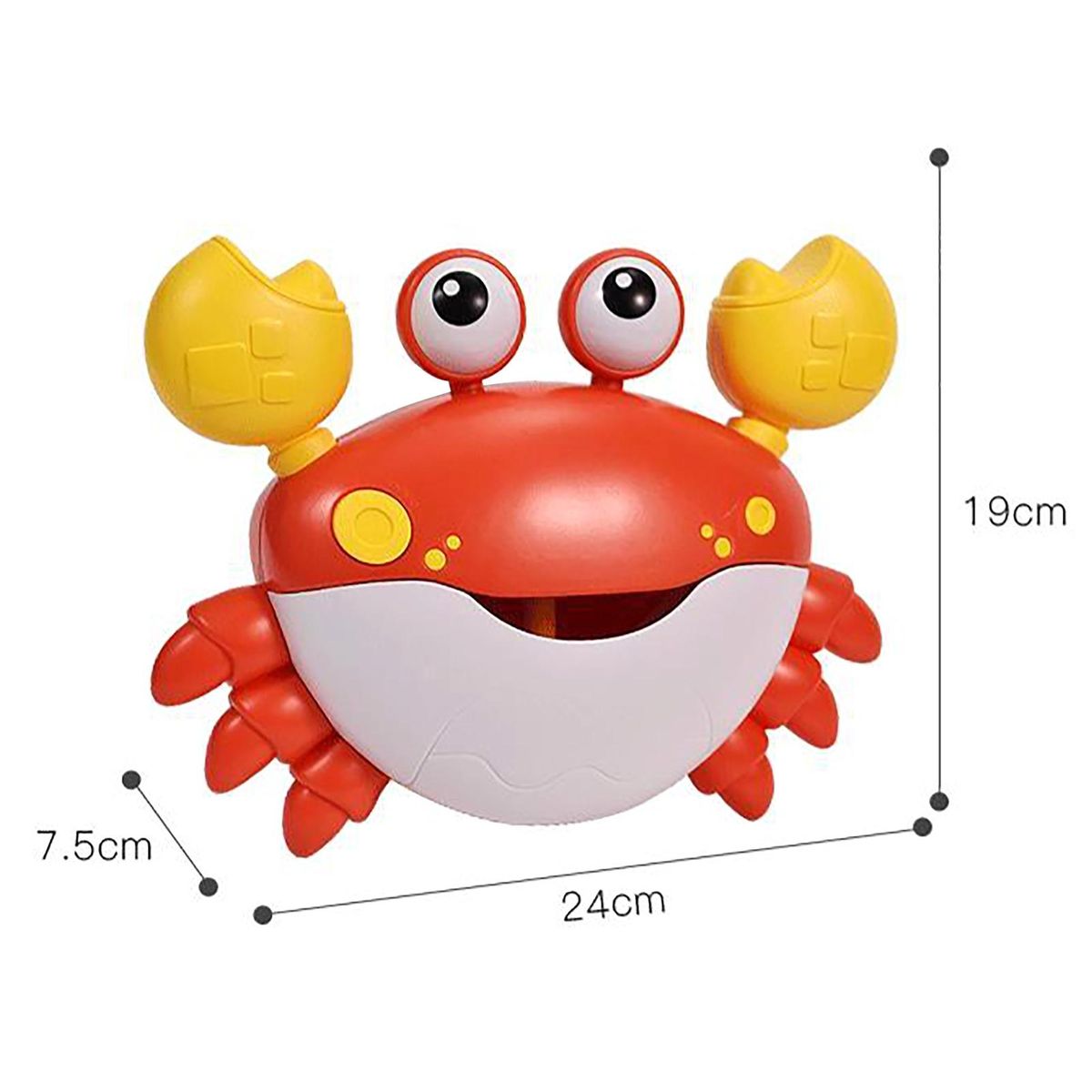 Suction Cup Bubble Machine Bubbles Musical Electric Bubble for Boys Red