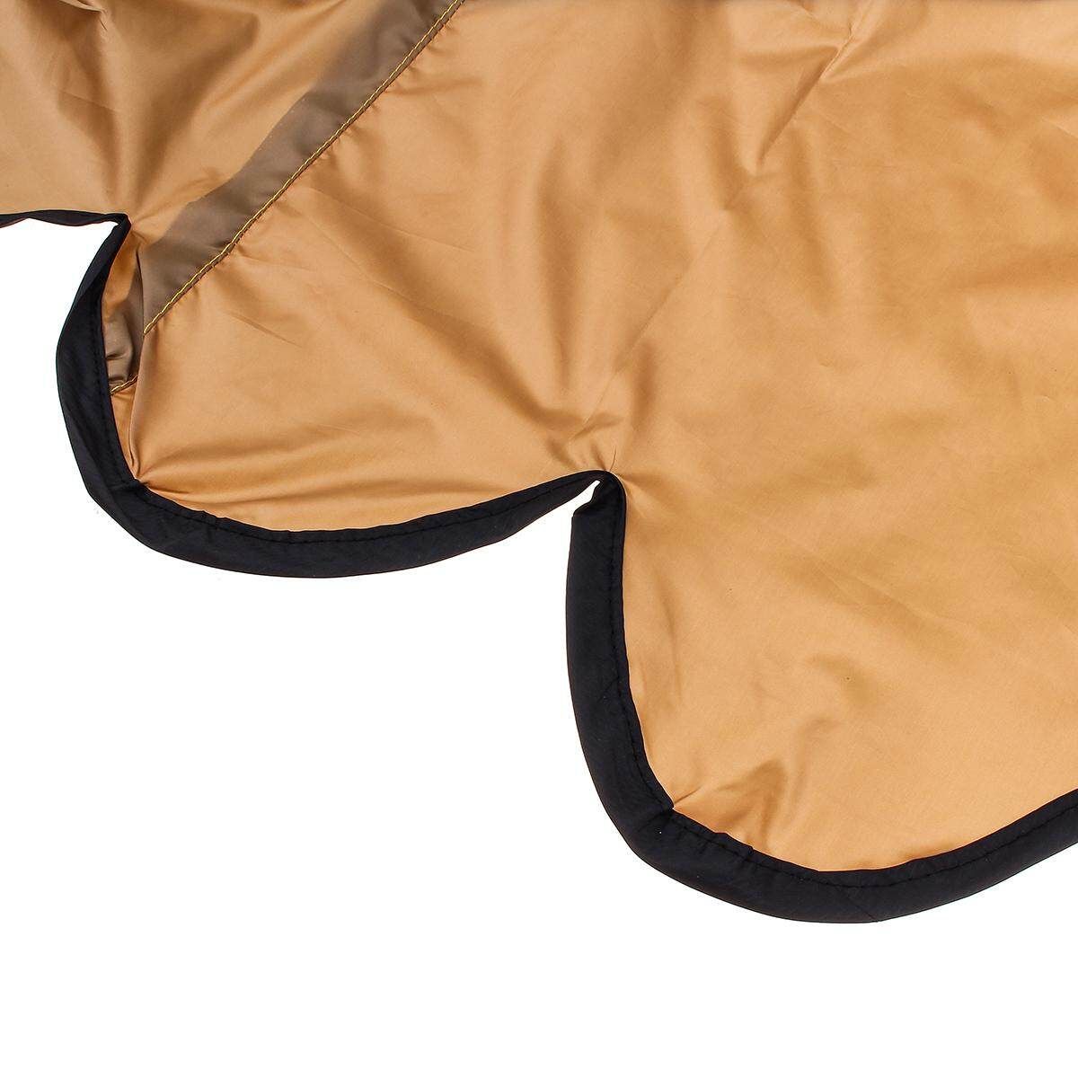 Beige Outdoor Folding Arm Awning Sunshade Cover Cloth Retractable Balcony Canopy-3*2.5m Not Specified