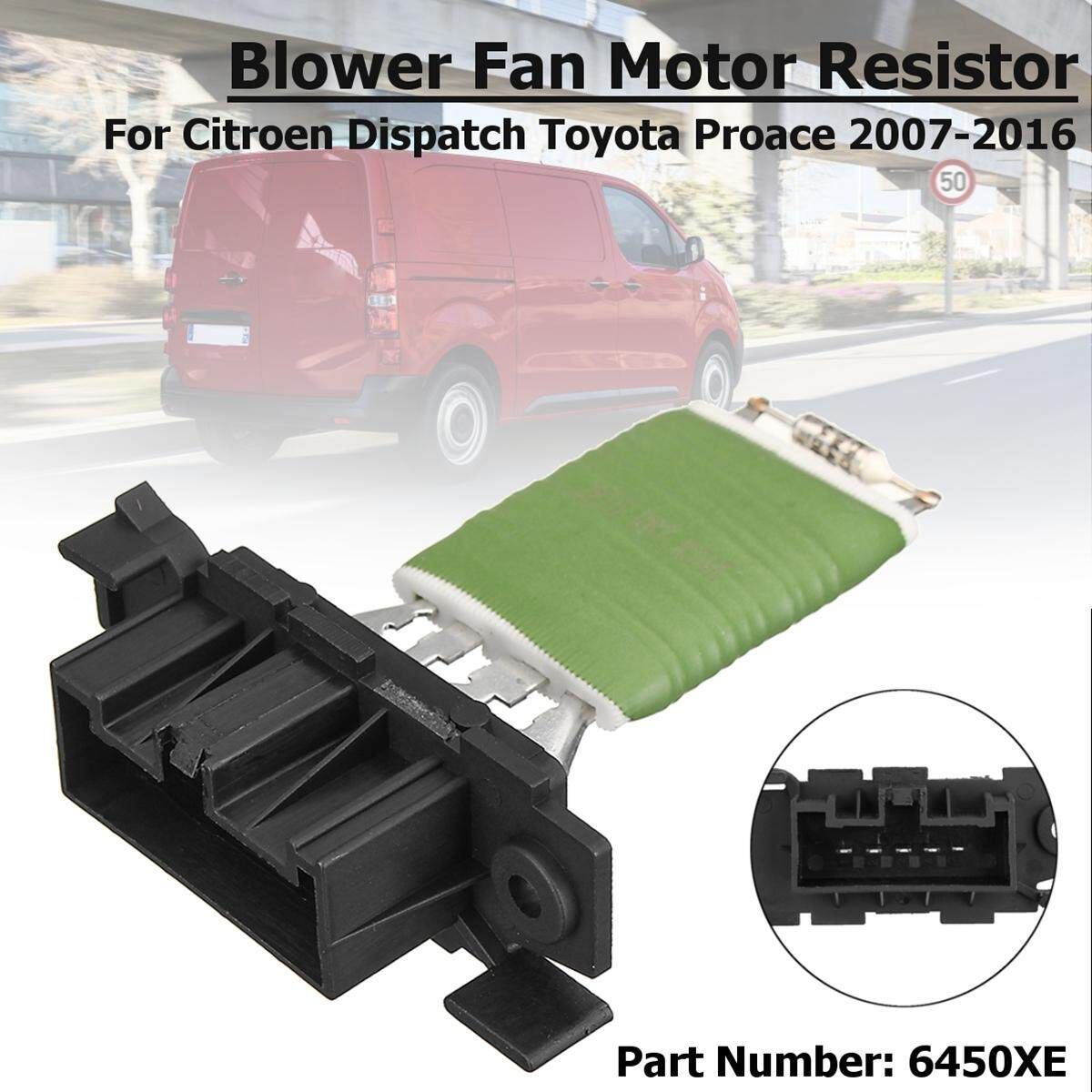 For Citroen Dispatch Peugeot Expert Fiat Scudo Hearter Blower Resistor 6450XE