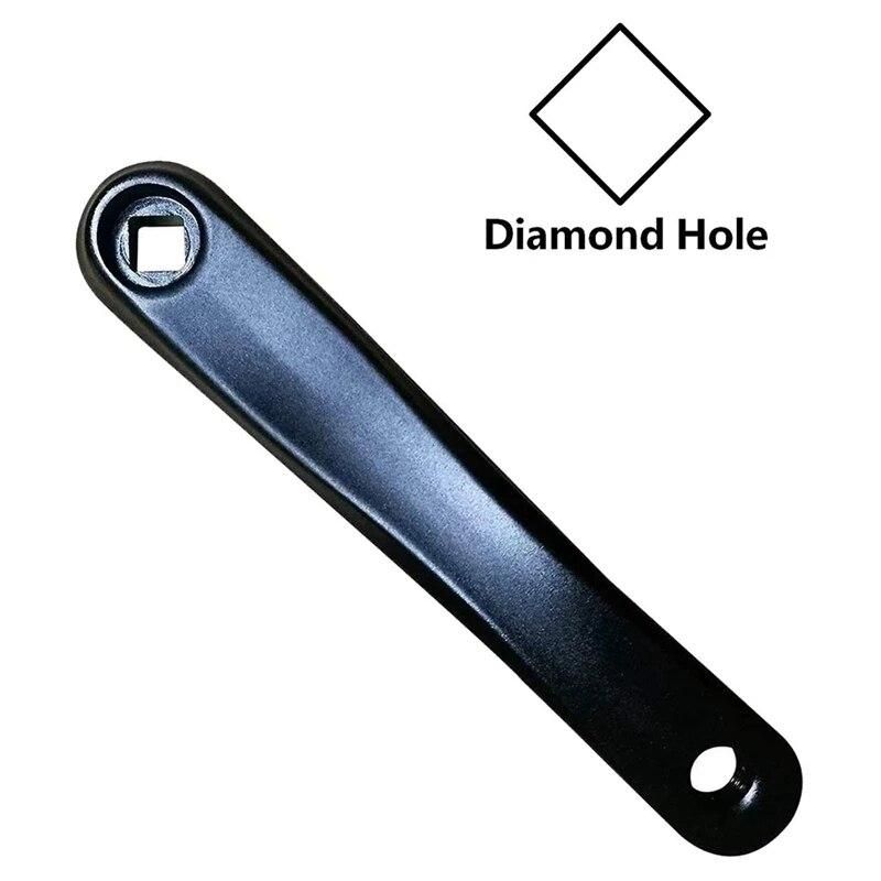 Bike Crank Arm Left 170Mm Allow Crank Arm Diamond Hole for Road Bike Mountain Bike Folding Bike