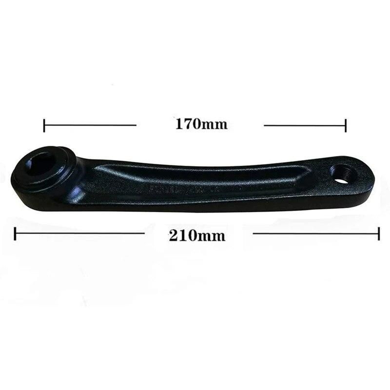 Bike Crank Arm Left 170Mm Allow Crank Arm Diamond Hole for Road Bike Mountain Bike Folding Bike
