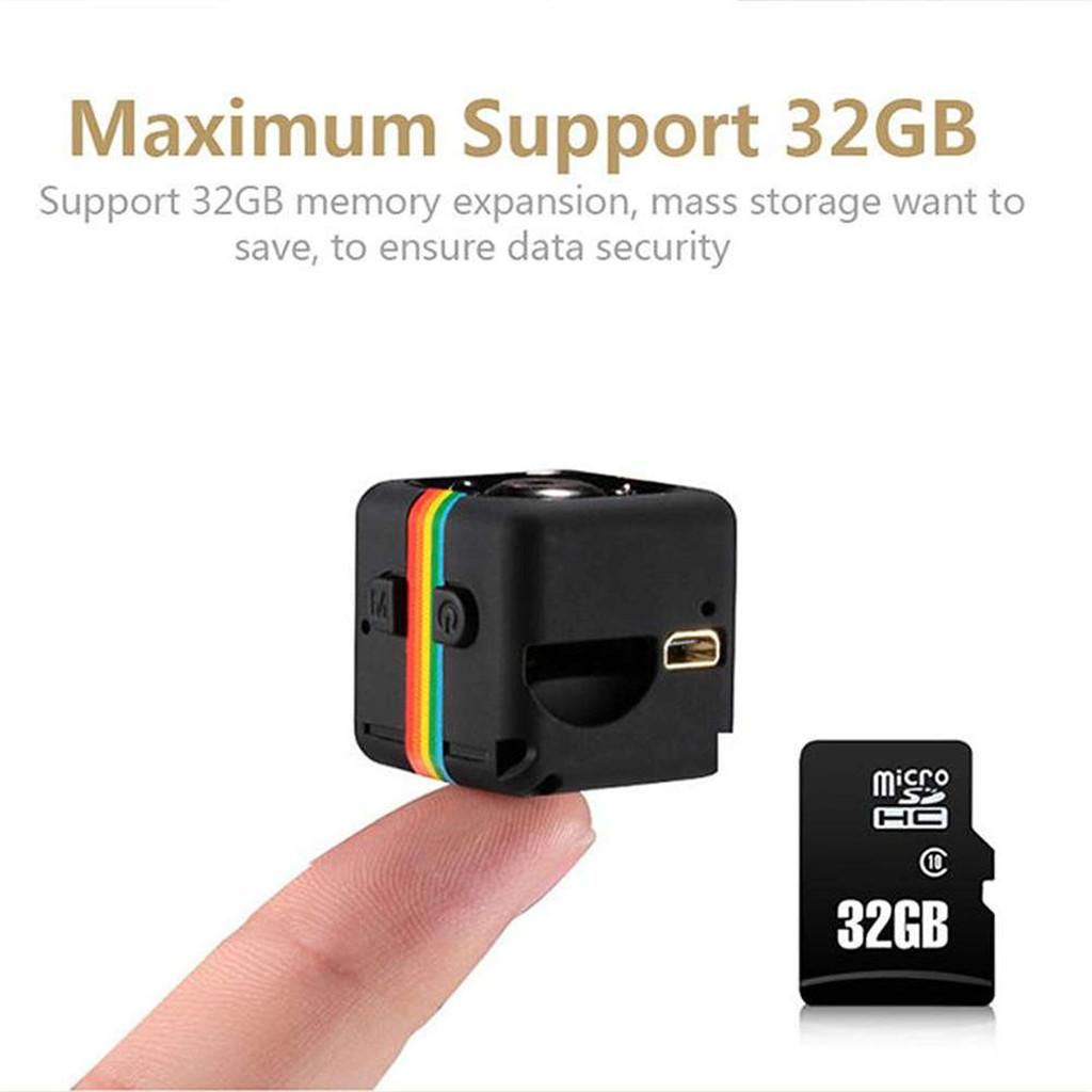 Mini Hidden DV  Camera HD Mini  Cam IR   W/ Back Clip Black