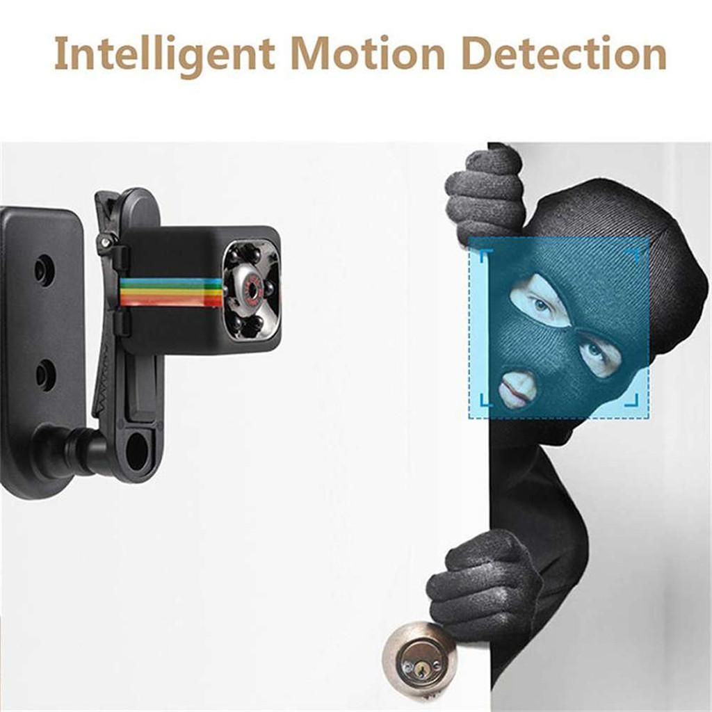 Mini Hidden DV  Camera HD Mini  Cam IR   W/ Back Clip Black