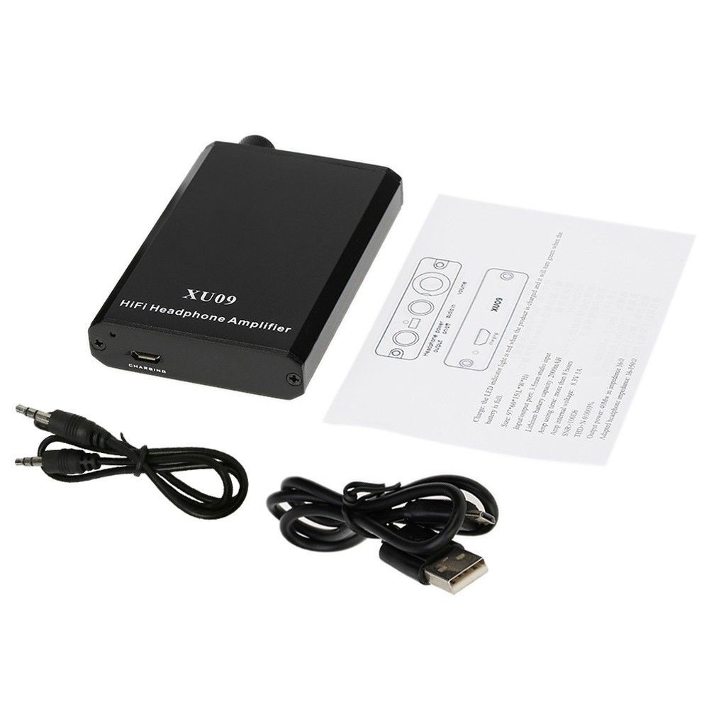 XU09 Portable Hi-Fi Headphone Amplifier