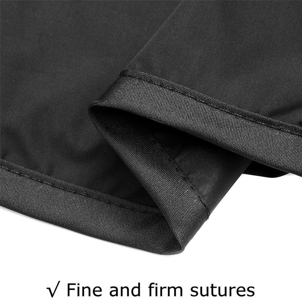 Seater Size Outdoor Garden Patio Swing Sunshade Cover Canopy Seat Top Cover Courtyard Waterproof Swing Sunshade Black