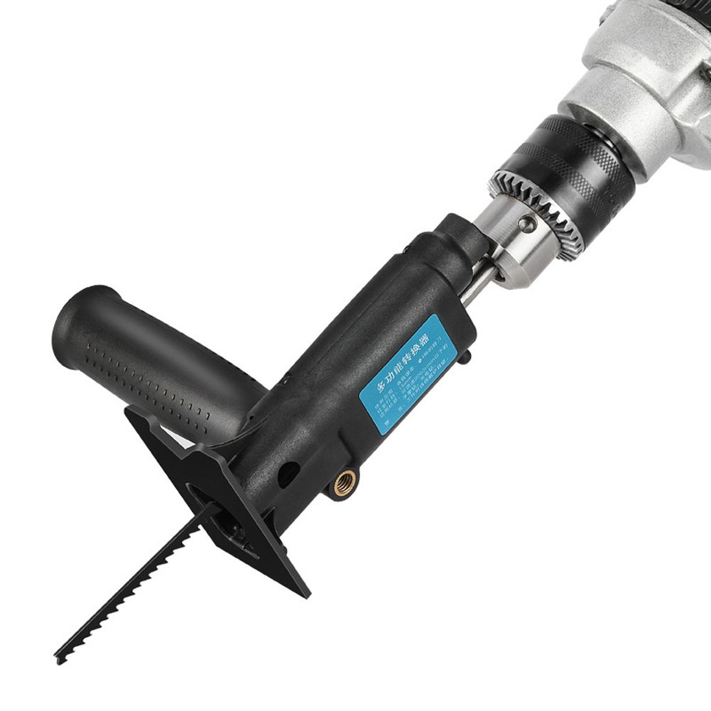 Electric Drill Modified To Electric Saws Accessory Electric