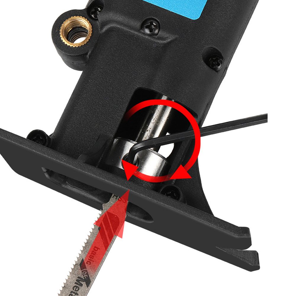 Electric Drill Modified To Electric Saws Accessory Electric