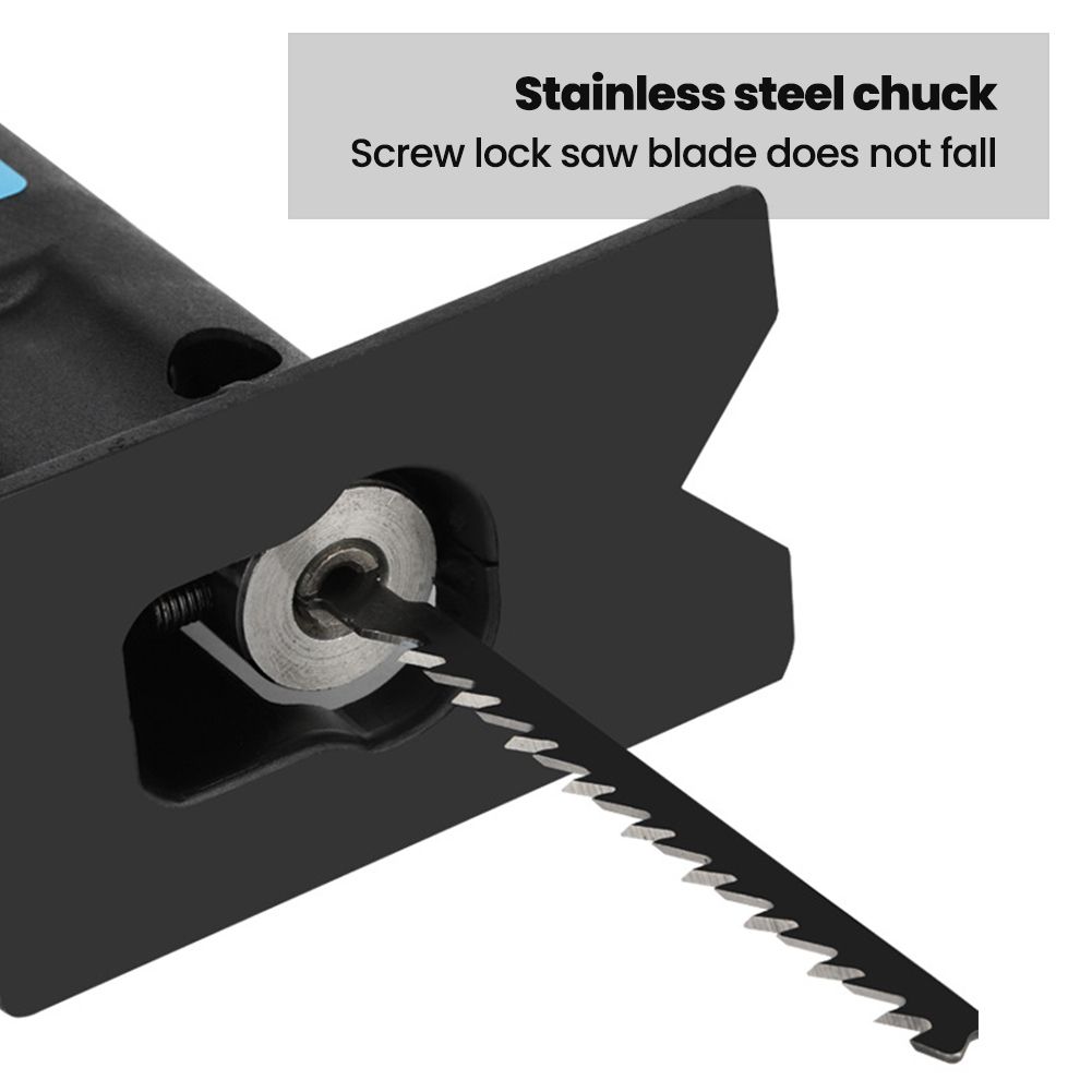 Electric Drill Modified To Electric Saws Accessory Electric