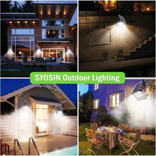 300W Solar Light LED Street Flood Lamp Garden Spotlight 1PCS