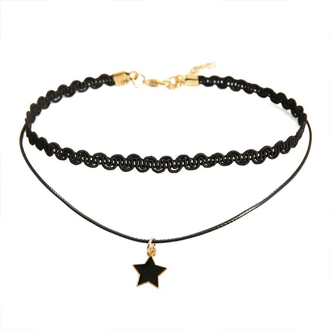 15 In 1 Set Gothic Collar Necklace Combination Set
