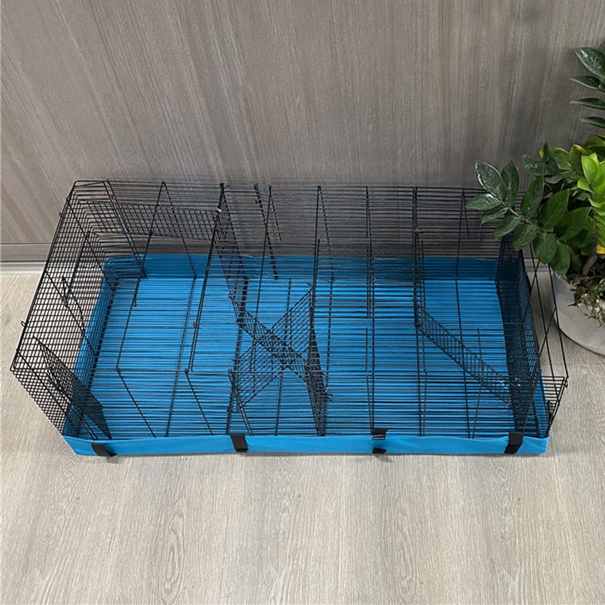Chassis Cover Dust-proof Easy Removal Cover Blue