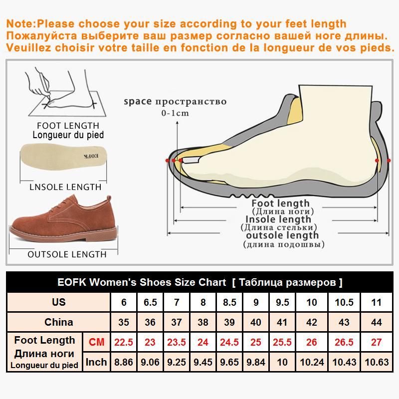 Women's Oxford flat sole leather shoes