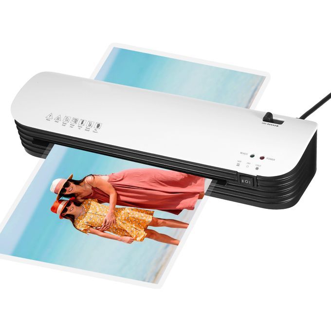 SL299 Laminator Machine Set A4 Size Hot And Cold Lamination 2 Roller System