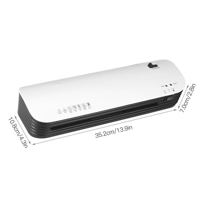 SL299 Laminator Machine Set A4 Size Hot And Cold Lamination 2 Roller System