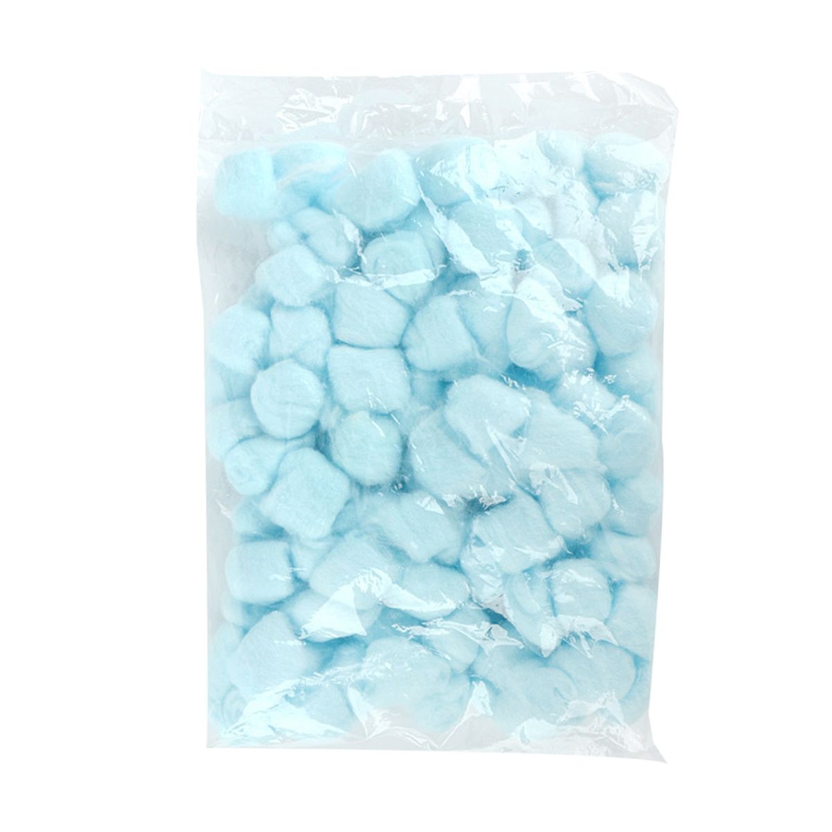 100PcsSet Hamster Cotton Ball Hamster Cotton Winter Warm Absorbent Balls Blue
