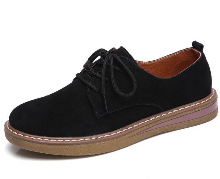 Genuine Leather Women Flat Shoes Shoes