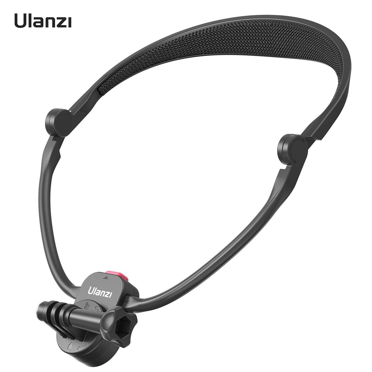 Ulanzi Go-Quick II Sports Camera Neck Holder Mount Quick Installation Foldale for Desk Stand Replacement for GoPro Hero 10/9/8 or Other Sports Cameras
