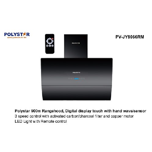 Digital 900mm Rangehood With Remote Control PV-JY9066RM