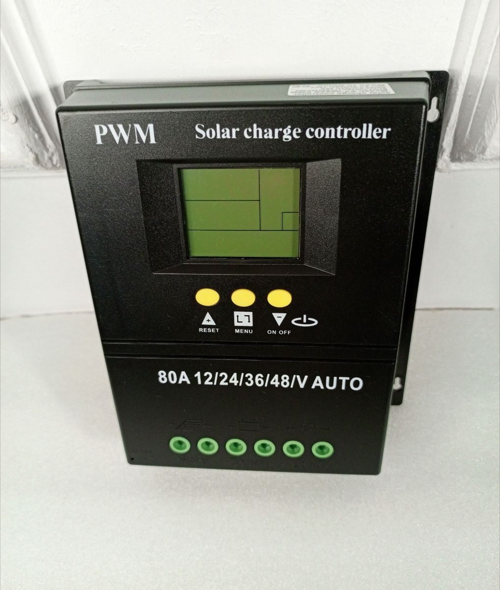 PWM Solar Charge Controller 80A 12/24/36/48V Auto