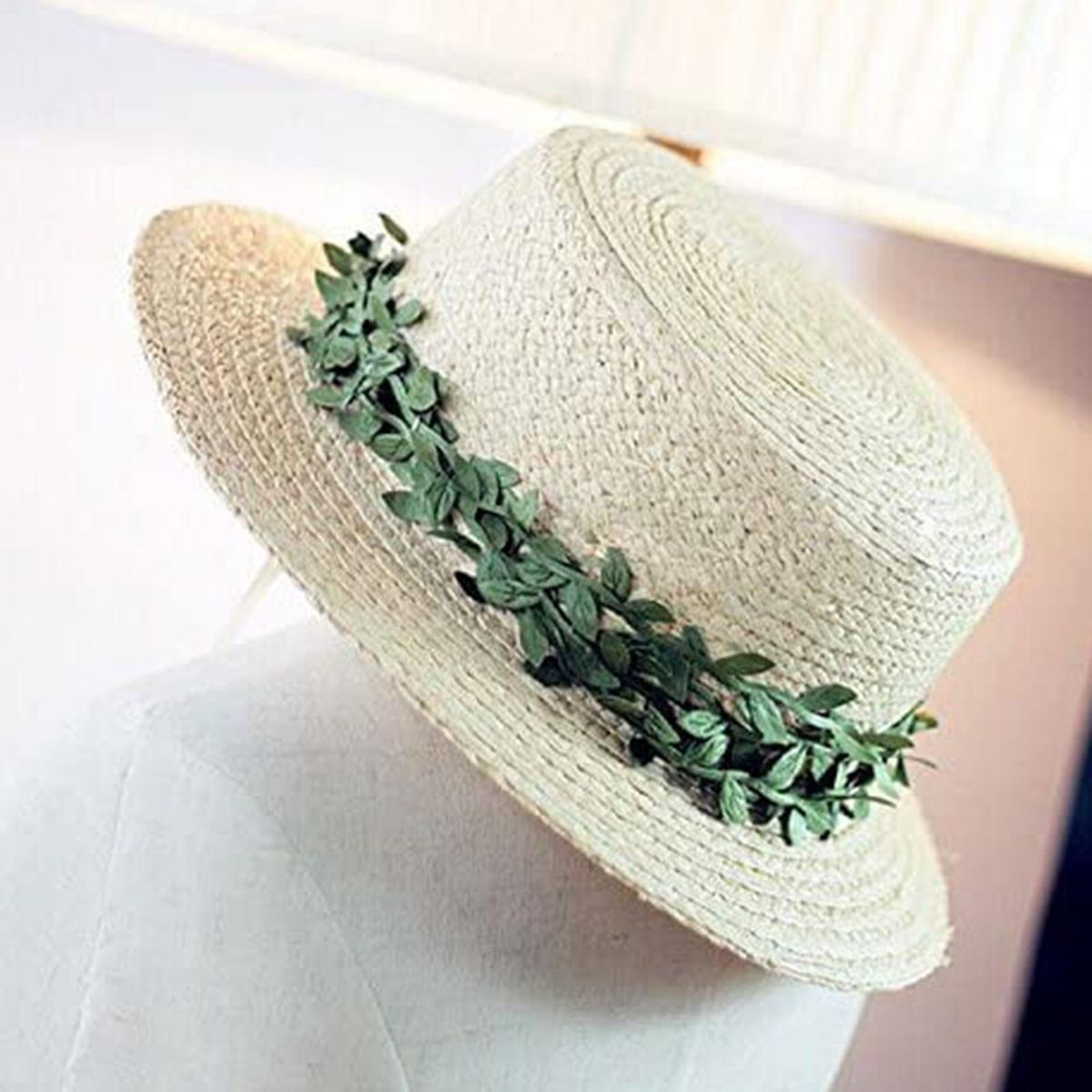 44Yards Artificial Vines Fake Hanging Plants Leaves Ribbon