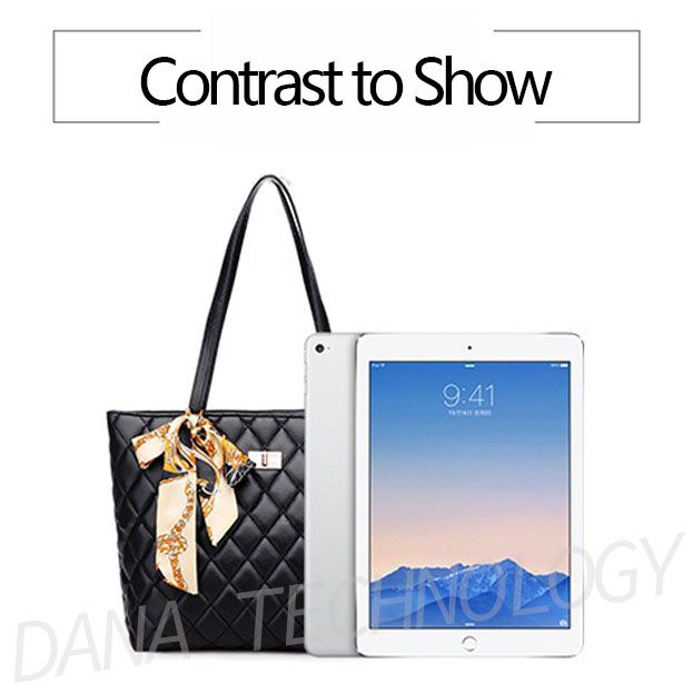 B12 Ladies Stylish PU Shoulder Handbag - Black