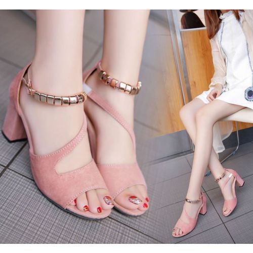 Heels Women Shoes Heels Casual Office Sandals Ladies Low Heel High Heels
