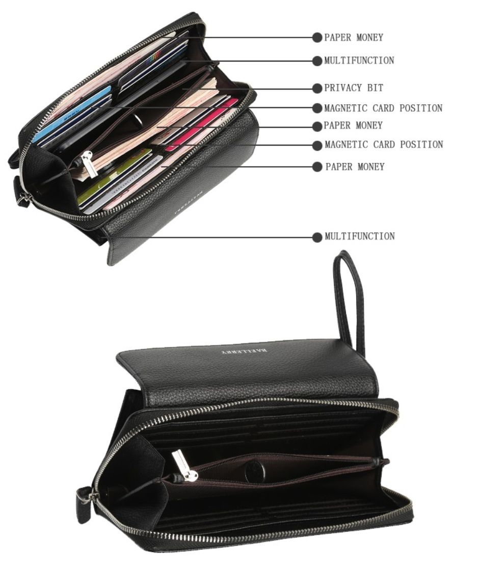 Wallet For Men,Wallet For Women ,PU Leather, Large Capacity