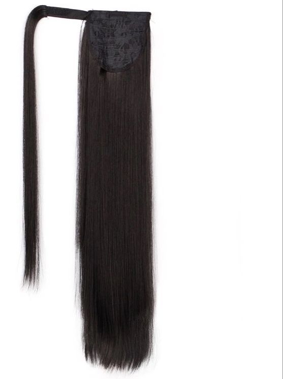 Ponytail Extension Clip In Wrap 1B