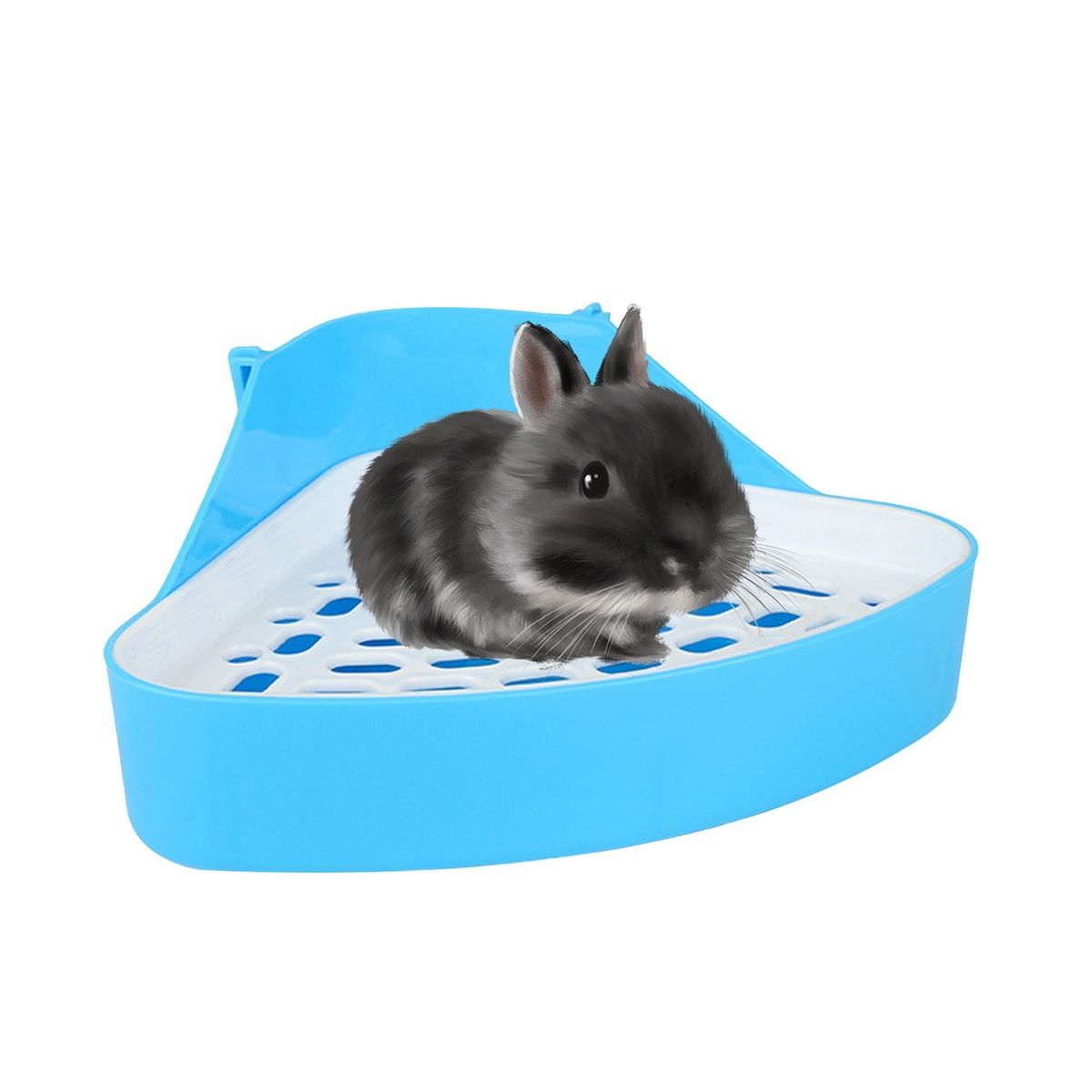 Animal Litter Potty Trainer Toilet Corner Litter Bedding Box