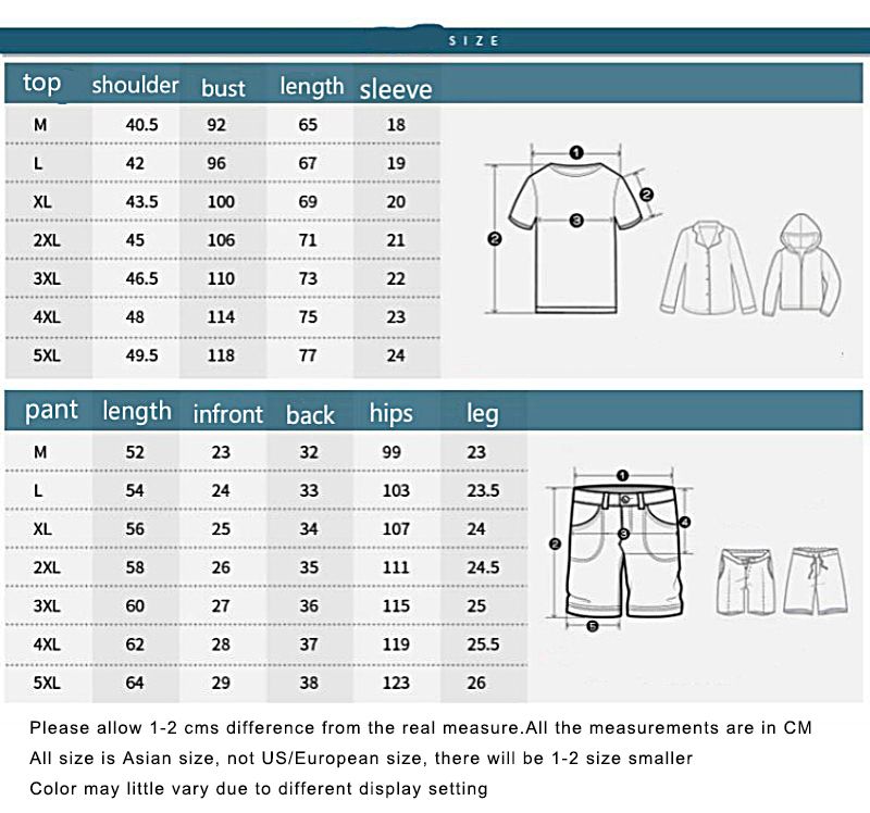 Men's 2 In 1 Short Sleeve Round Neck T-Shirt & Shorts Set - Green Up And Down