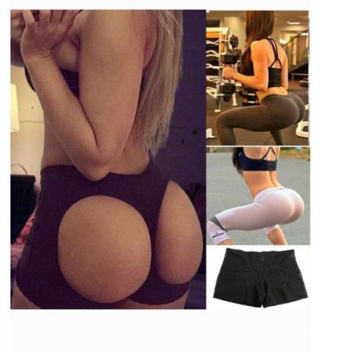 Sexy Women's Bumbum Lifter Panties( Black)