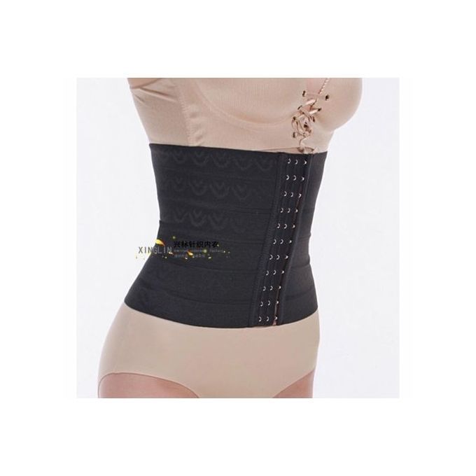 Velcro Waist Trainer Weight Loss Fat Burner Body Shaper