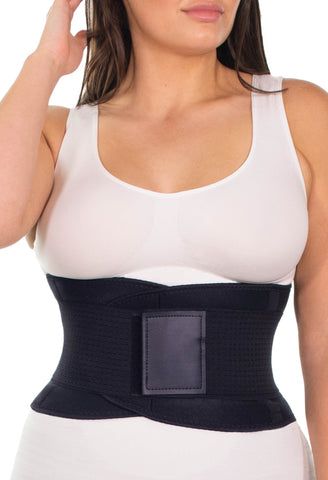 Velcro Waist Trainer Weight Loss Fat Burner Body Shaper