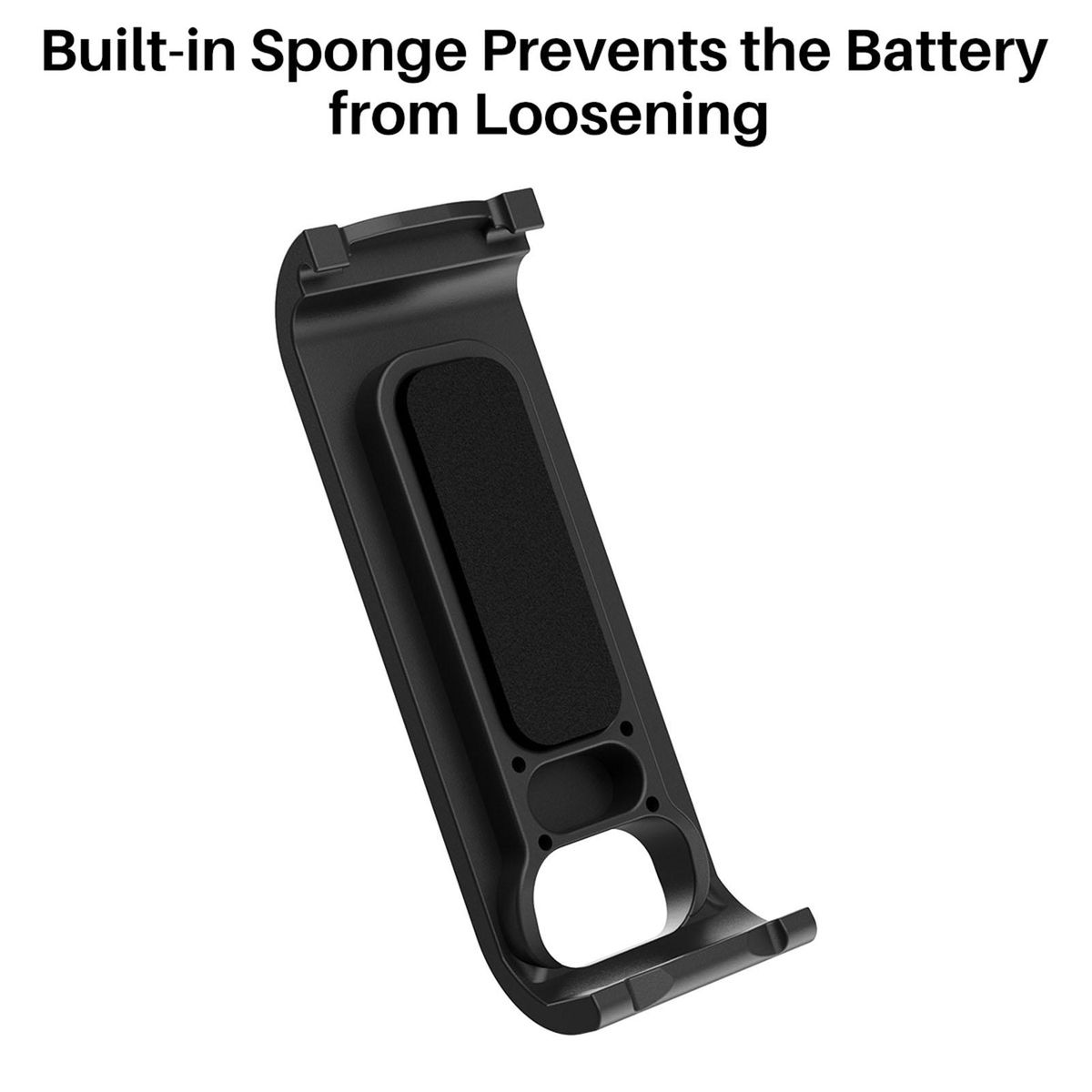 Ulanzi G9-3 Action Camera Battery Cover Plastic Lid Removeable Battery Door Type-C Charging Port Adapter Vlog Accessory Replacement for GoPro Hero 10/9