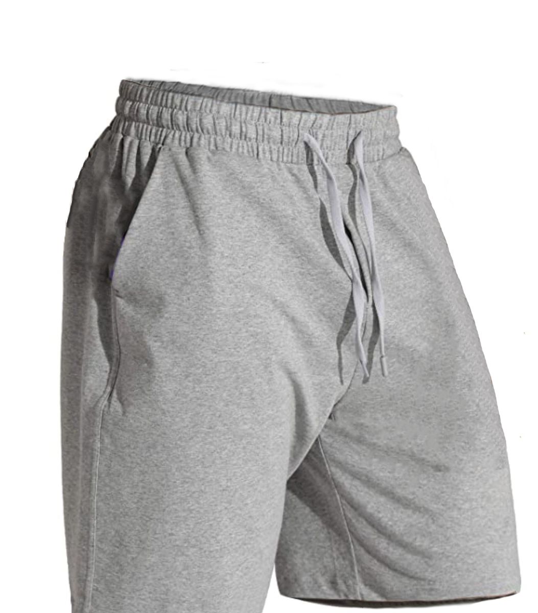 Shorts For Men And Women- Light Grey
