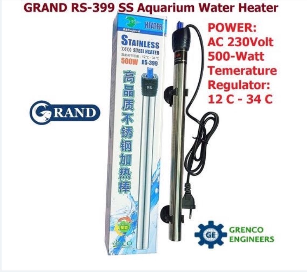 Catfish Pond/Aquarium And Multipurpose Water Heater - 300W