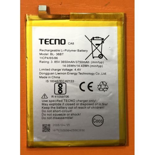 Camon X Pro Battery