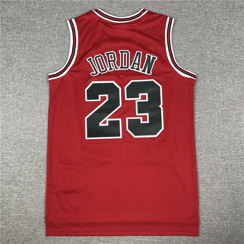 No. 23 red basketball jerseys