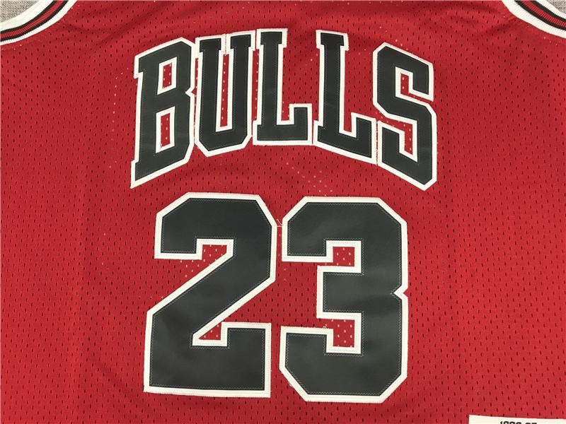 No. 23 red basketball jerseys