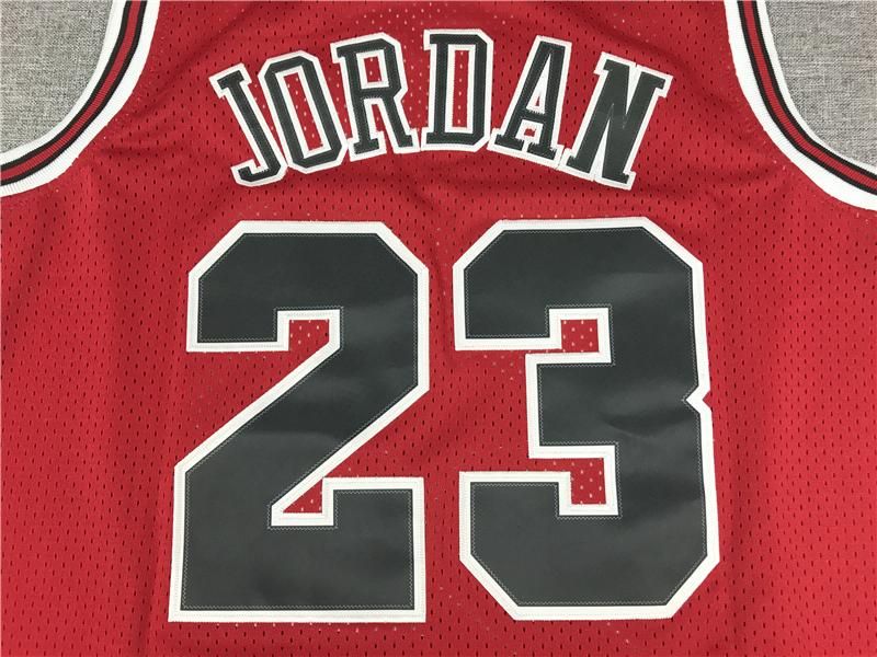 No. 23 red basketball jerseys
