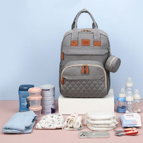 Portable Baby Bed Travel Bassinet Folding Crib Shade Cloth Baby Nappy Changing Bags Changing Station Changing Pad Waterproof With Mosquito Net
