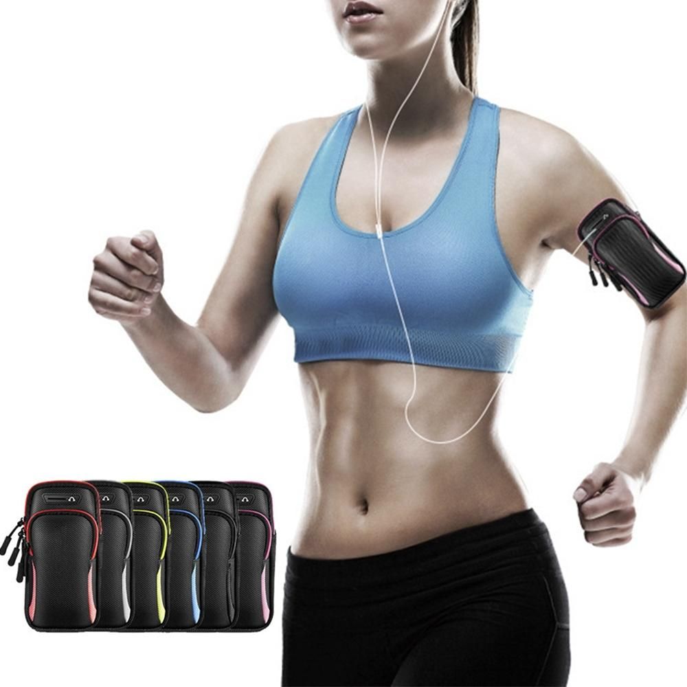 Phone Arm Band Gym Phone Holder Phone Arm Case Running Band for Running Riding Walking Hiking Arm Bag Cellphone Pouch