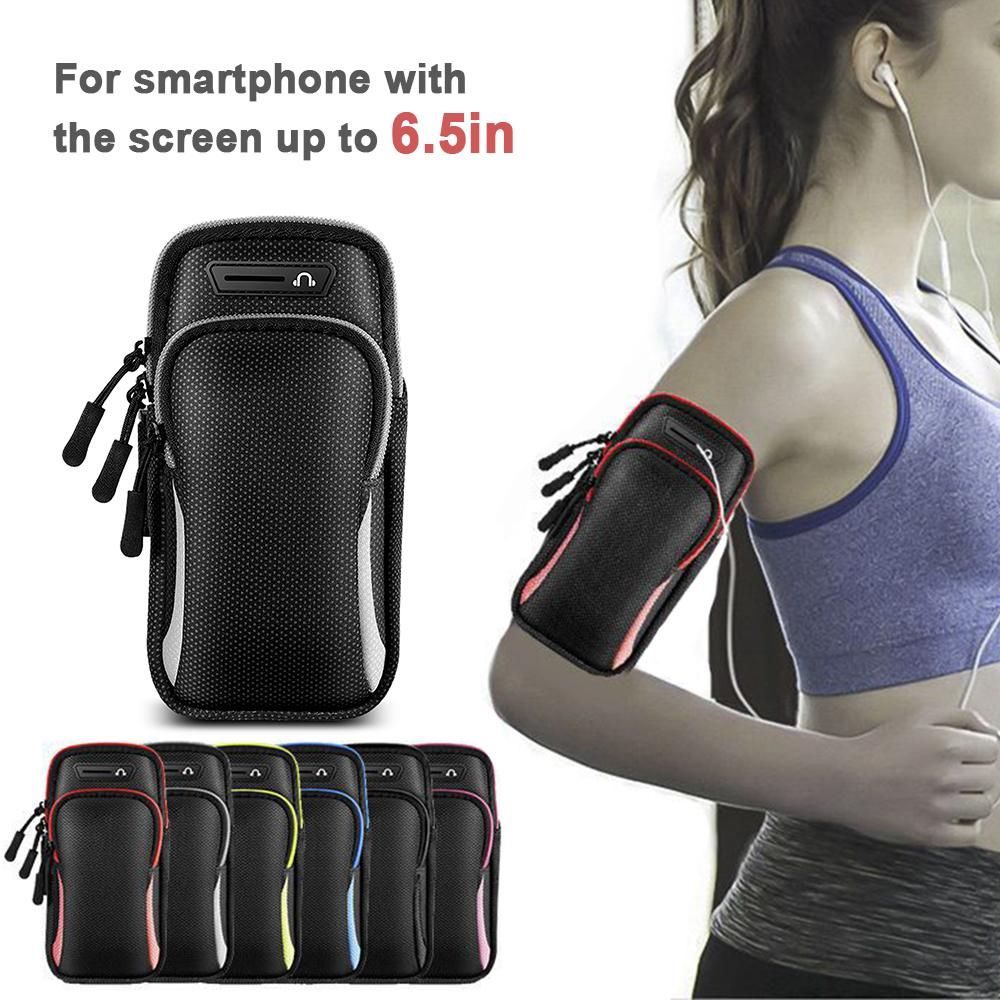 Phone Arm Band Gym Phone Holder Phone Arm Case Running Band for Running Riding Walking Hiking Arm Bag Cellphone Pouch