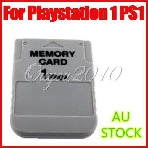 1 M 1 MB 1MB Memory Card Stick For Play Station 1 PS One PS1 PS 1 PSX Game White