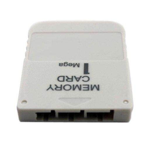 1 M 1 MB 1MB Memory Card Stick For Play Station 1 PS One PS1 PS 1 PSX Game White